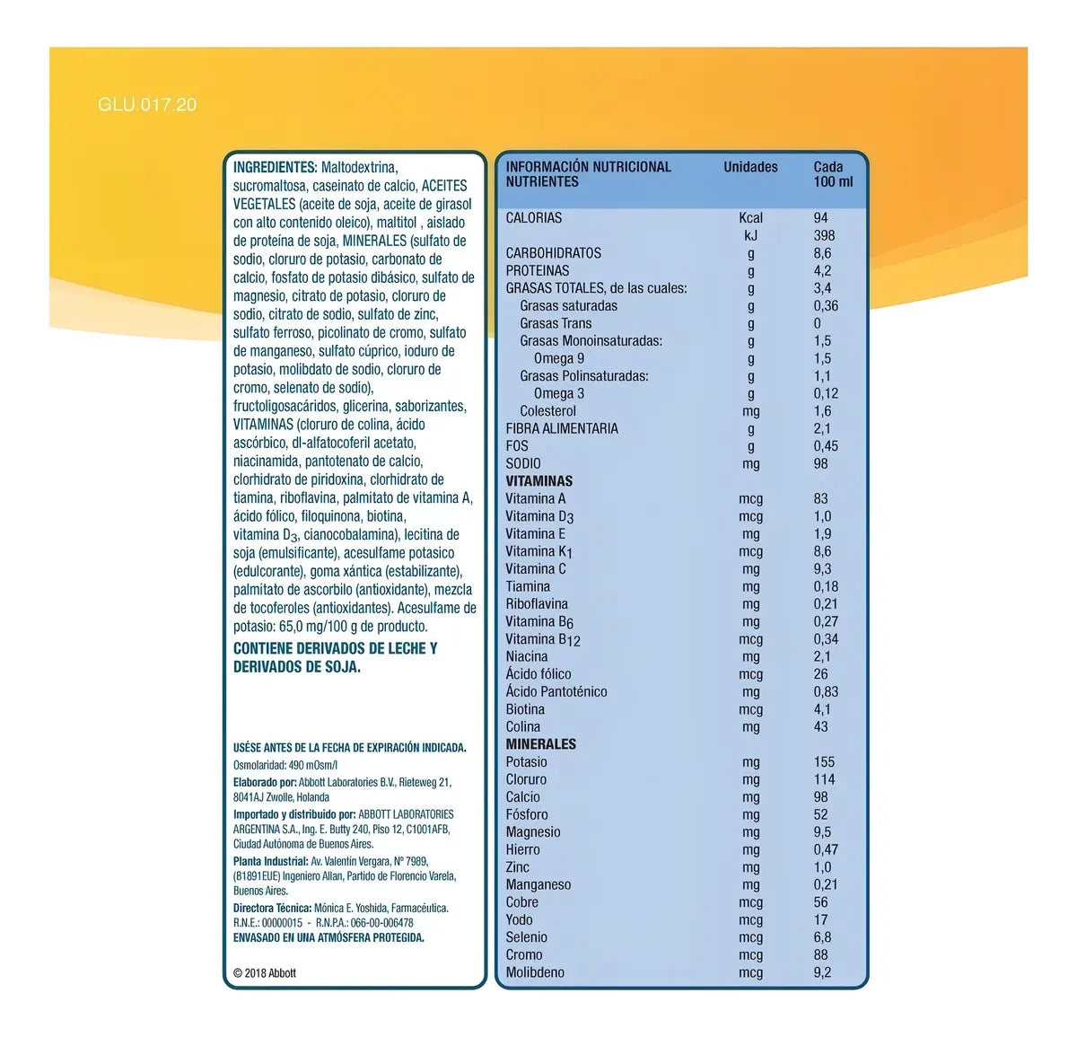 Ensure® Advance Vainilla