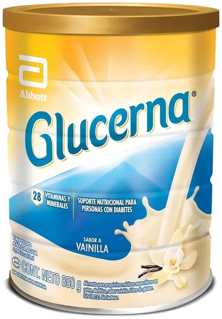 Glucerna sabor vainilla, lata 850 g